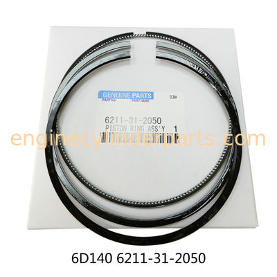 Engine Piston Rings Replacement 6D140 Piston Ring Set  6211-31-205