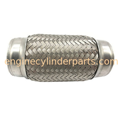 Steel Exhaust Flexible Pipes For Trucks 3" With Various Length