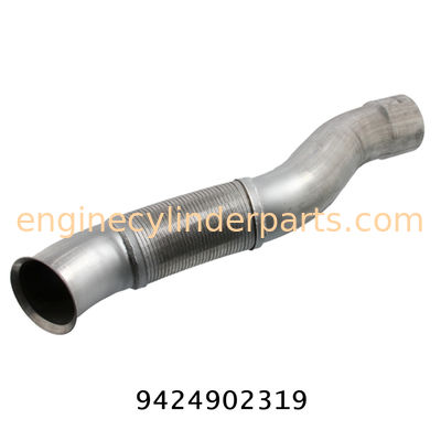 European Truck Spare Parts Exhaust Flexible Pipe 9424902319 For Mercedes Benz