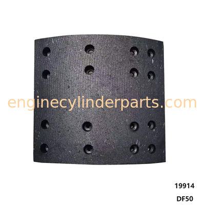 Truck Spare Parts Brake Linings For DAF WVA 19914 None Asbesto
