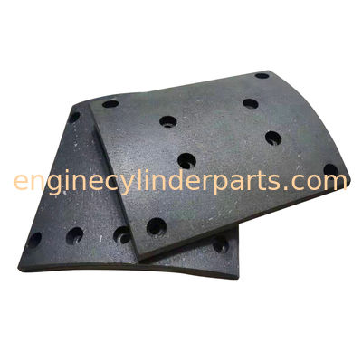Truck Spare Parts Brake Linings For MERCEDES BENZ WVA 19582 None Asbesto