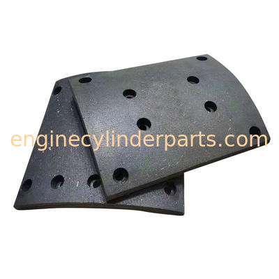 Truck Spare Parts Brake Linings For MERCEDES BENZ WVA 19632 None Asbesto