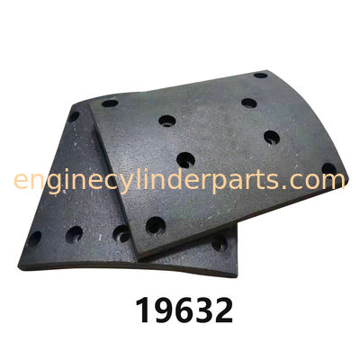 Truck Spare Parts Brake Lining Non Asbestos For MERCEDES BENZ WVA 19632