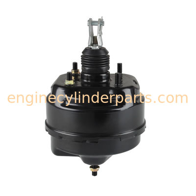 GM 1966-1977 Ford 8" Dual Brake Booster Chrome Black And Zinc