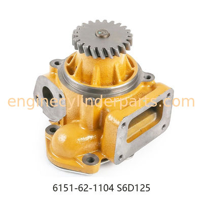 Water Pump 6151-62-1102 6151-62-1104 For Komatsu PC200-5