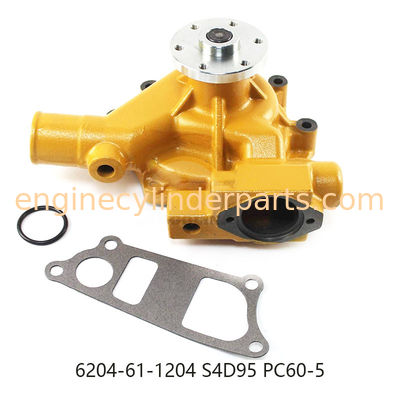 OEM 6204-61-1204 Excavator Water Pump For Komatsu 4D95 4D95L