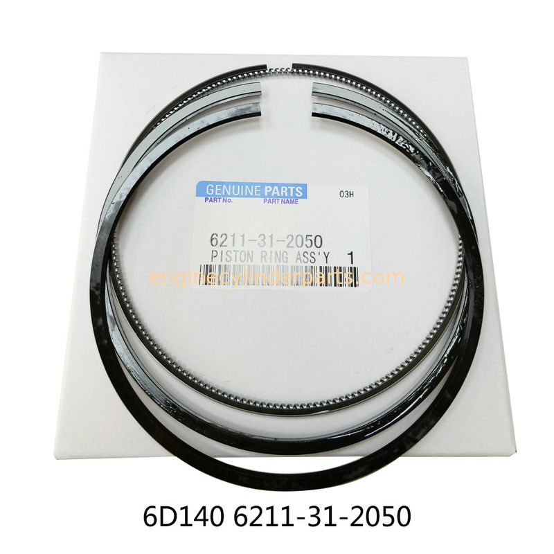 Engine Piston Rings Replacement 6D140 Piston Ring Set  6211-31-205