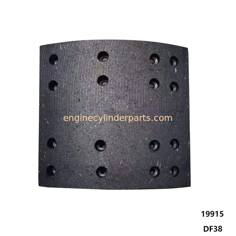 Truck Spare Parts Brake Linings For DAF WVA 19915 None Asbesto