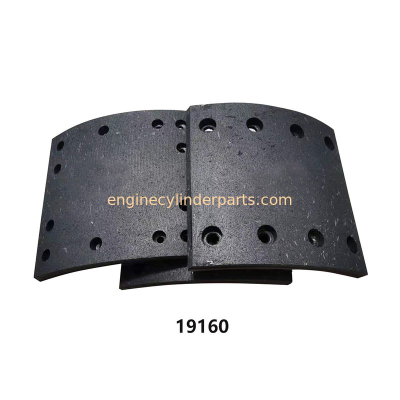 Truck Spare Parts Brake Linings For MERCEDES BENZ WVA 19160 None Asbesto