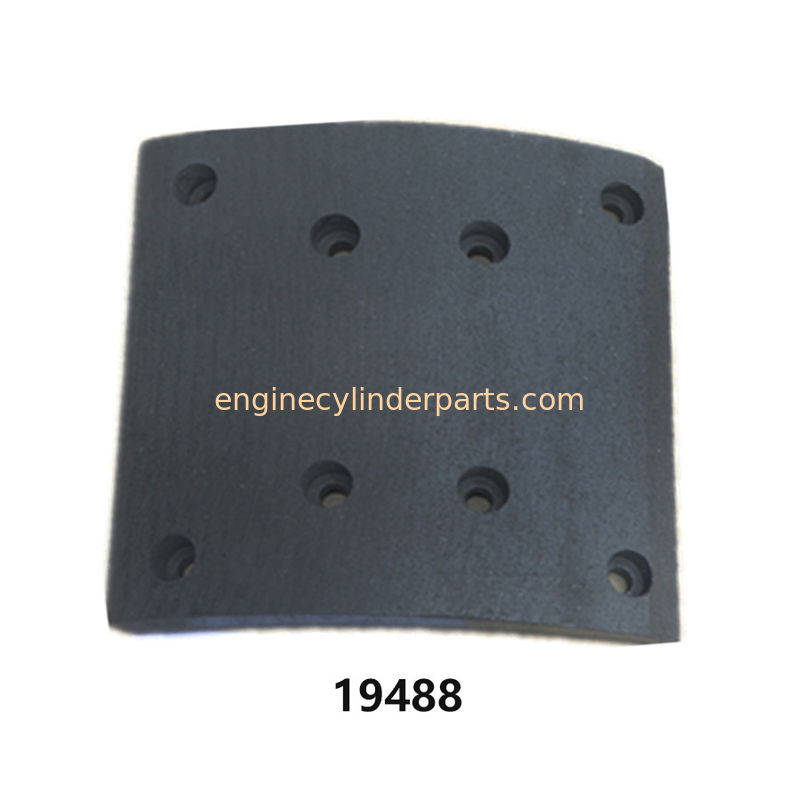 Truck Spare Parts Brake Linings For MAN MERCEDES BENZ WVA 19488 None Asbesto