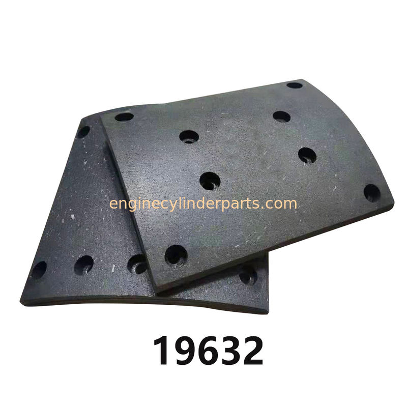 Truck Spare Parts Brake Lining Non Asbestos For MERCEDES BENZ WVA 19632