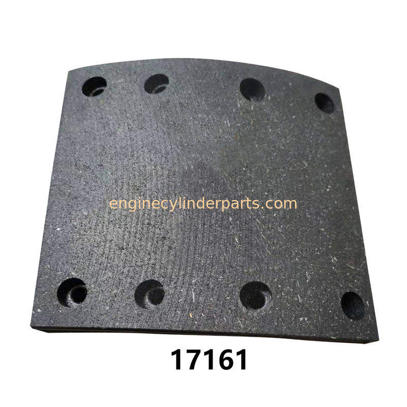 Truck Spare Parts Brake Linings For SCANIA WVA 17161 None Asbesto