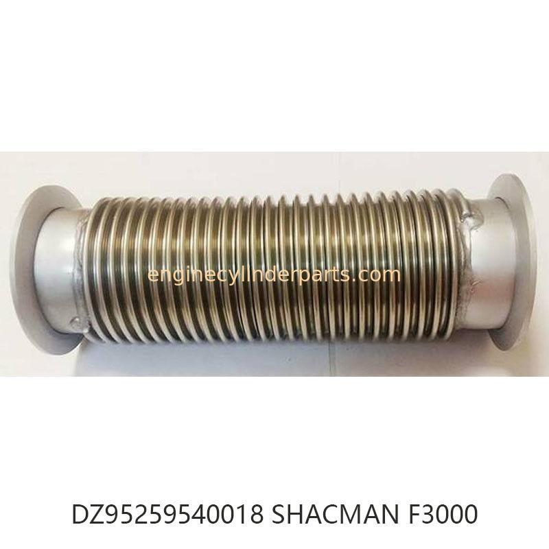 Stainless Steel Flexible Pipe DZ95259540018 For Shacman Truck