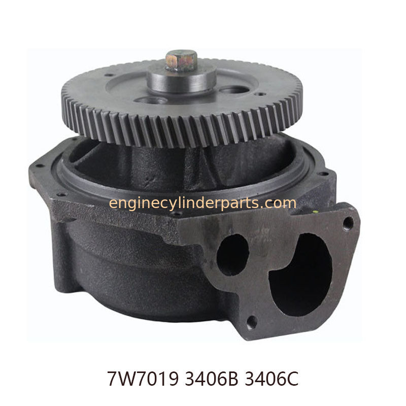 Flat Gear Diesel Engine Water Pumps 7W7019 7C4957 For CAT 3406B 3406C
