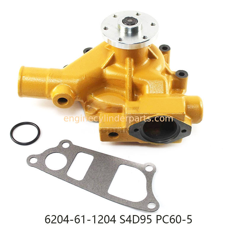 OEM 6204-61-1204 Excavator Water Pump For Komatsu 4D95 4D95L